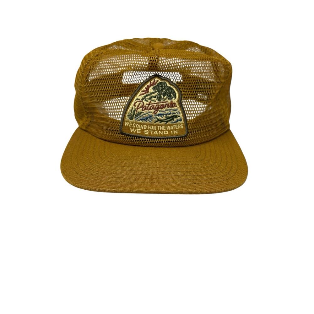 Patagonia Breezefarer Fishing Cap in Raptor Brown Made w/ Recycled Fishnets